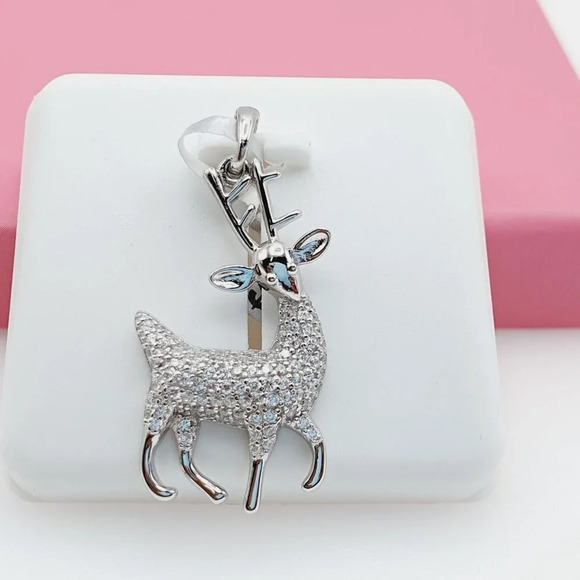 Jewelry | 925 Sterling Silver Cubic Zirconia Pendant  \